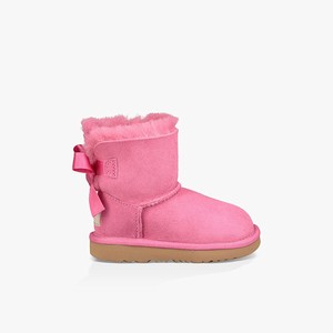 Ugg Mini Bailey Bow II Klassiska Stövlar Barn Rosa (429015SPZ)